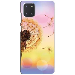 Силиконовый Чехол с одуванчиками на Samsung Galaxy Note 10 Lite