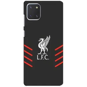 Силиконовые Чехлы принт Футбол на Samsung Galaxy Note 10 Lite (Эмблема Liverpool)