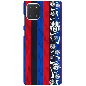 Чехол для Samsung Galaxy Note 10 Lite (Барселона) (Фанат Барсы)