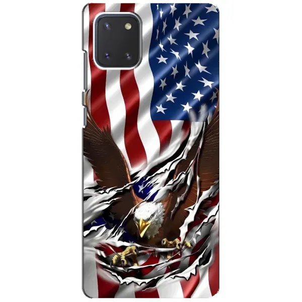 Чехол с рисунком «Флаг USA» для Samsung Galaxy Note 10 Lite Чехол с рисунком «Флаг USA» для Samsung Galaxy Note 10 Lite