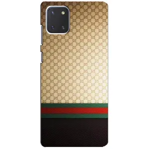 Чехлы Бренд GUCCI для Samsung Galaxy Note 10 Lite (Фон Гуччи)