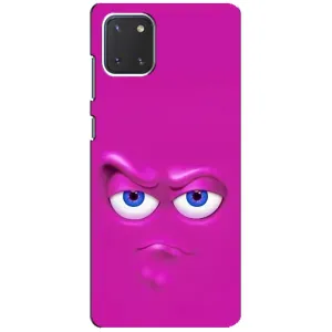 Силиконовые Чехлы (смешные стикеры) для Samsung Galaxy Note 10 Lite (Хитрая мордочка)