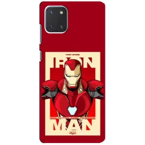 Чехол Супергерой Железный человек на Samsung Galaxy Note 10 Lite (Iron man)