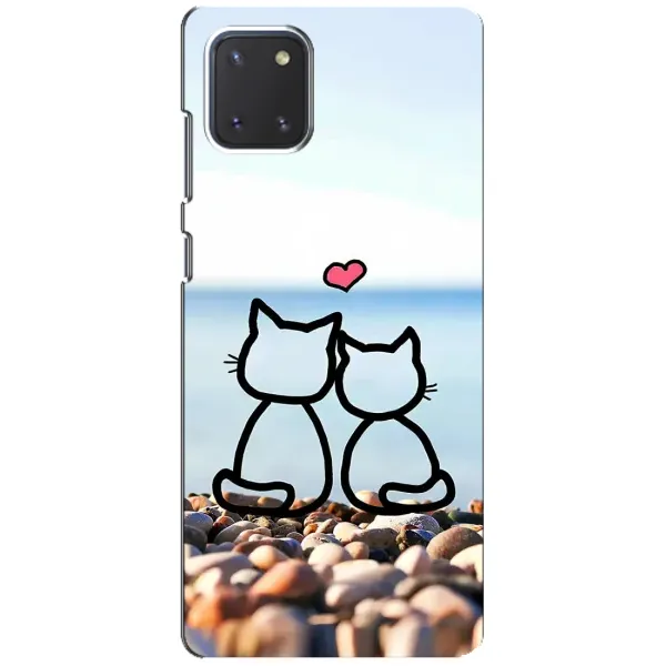 Чехол с рисунком «Котейки» для Samsung Galaxy Note 10 Lite Чехол с рисунком «Котейки» для Samsung Galaxy Note 10 Lite