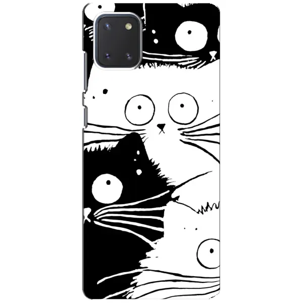 Чехол с рисунком «КОТИКИ» для Samsung Galaxy Note 10 Lite Чехол с рисунком «КОТИКИ» для Samsung Galaxy Note 10 Lite
