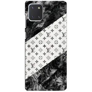 Чехол Стиль Louis Vuitton на Samsung Galaxy Note 10 Lite (LV на белом)