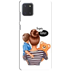 Чехлы для МАМЫ на Samsung Galaxy Note 10 Lite (Мама и сын)