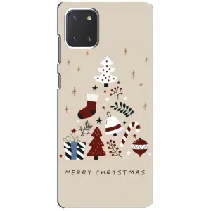 Чехол Санта Клаус для Samsung Galaxy Note 10 Lite (Merry Christmas)