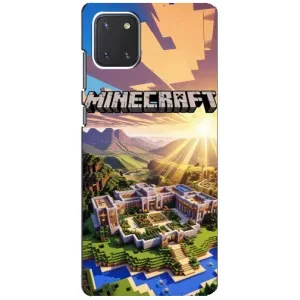Чохол майнкрафт для Samsung Galaxy Note 10 Lite (MINECRAFT)
