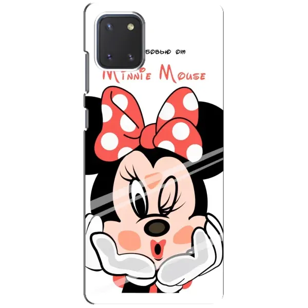 Чехол с рисунком «Minni Mouse» для Samsung Galaxy Note 10 Lite Чехол с рисунком «Minni Mouse» для Samsung Galaxy Note 10 Lite