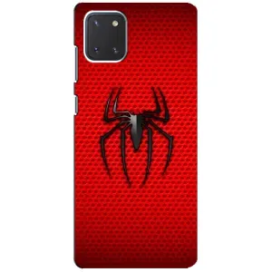 Чехол Супергерой Человека Паука на Samsung Galaxy Note 10 Lite (Паук марвел)
