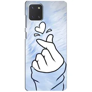 Чехлы (Знак сердечка) на Samsung Galaxy Note 10 Lite