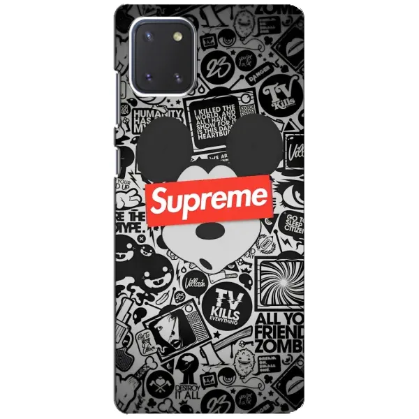 Чехол с рисунком «Supreme Маус» для Samsung Galaxy Note 10 Lite Чехол с рисунком «Supreme Маус» для Samsung Galaxy Note 10 Lite