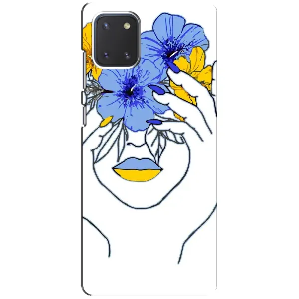 Чехол с рисунком «Украинка на всю голову» для Samsung Galaxy Note 10 Lite Чехол с рисунком «Украинка на всю голову» для Samsung Galaxy Note 10 Lite