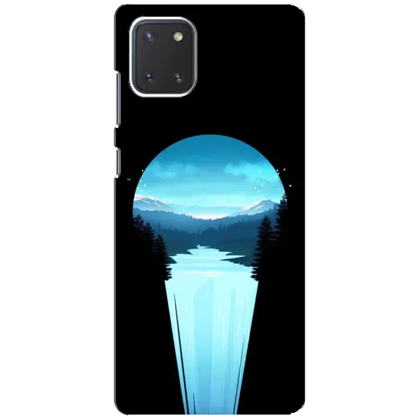 Чехол с рисунком «Синий Водопад» для Samsung Galaxy Note 10 Lite Чехол с рисунком «Синий Водопад» для Samsung Galaxy Note 10 Lite