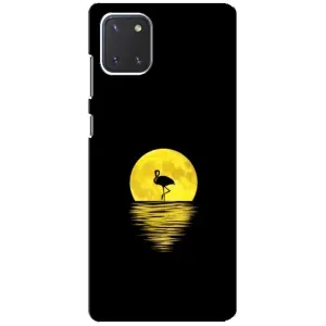Летний Чехол на Samsung Galaxy Note 10 Lite (Желтый Закат)