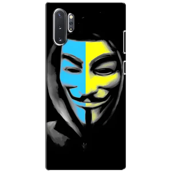 Чехол с рисунком «Анонимус патриот» для Samsung Galaxy Note 10 Plus Чехол с рисунком «Анонимус патриот» для Samsung Galaxy Note 10 Plus