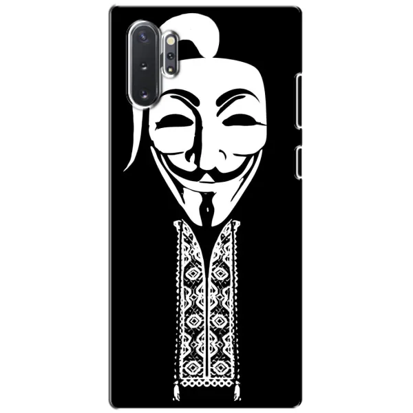 Чехол с рисунком «Анонимус» для Samsung Galaxy Note 10 Plus Чехол с рисунком «Анонимус» для Samsung Galaxy Note 10 Plus