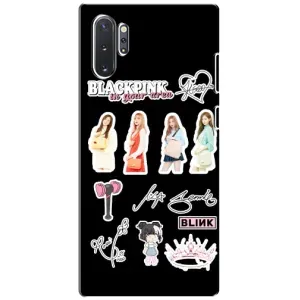 Чехлы с картинкой для Samsung Galaxy Note 10 Plus (Арт блэкпинг)