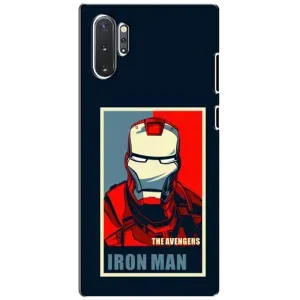 Чохол Супергерой Залізна Людина на Samsung Galaxy Note 10 Plus (Art Iron man)