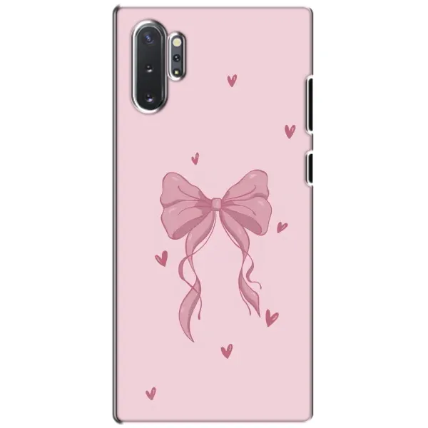 Чехол с рисунком «Бант на розовом» для Samsung Galaxy Note 10 Plus Чехол с рисунком «Бант на розовом» для Samsung Galaxy Note 10 Plus