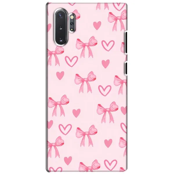 Чехол с рисунком «Бантики и сердечки» для Samsung Galaxy Note 10 Plus Чехол с рисунком «Бантики и сердечки» для Samsung Galaxy Note 10 Plus
