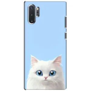 Чохол на тематику: Коти для Samsung Galaxy Note 10 Plus (Білий кіт)