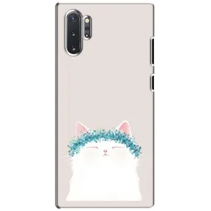 Чохол на тематику: Коти для Samsung Galaxy Note 10 Plus (Білий котик)