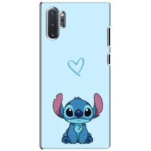Чохол з малюнком Стіч для Samsung Galaxy Note 10 Plus (Блакитний Стіч)