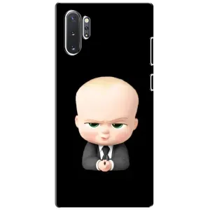 Мультяшный принт на Чехол для Самсунг Нот 10 Плюс (Бос)