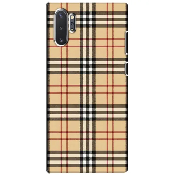 Чехол с рисунком «Burberry стиль» для Samsung Galaxy Note 10 Plus