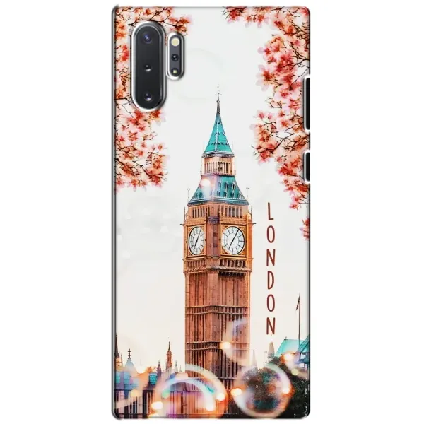 Чехол с рисунком «Часы Лондон» для Samsung Galaxy Note 10 Plus
