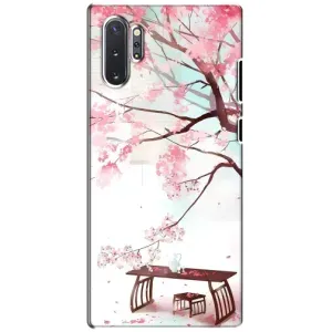 Чохол з картинкою Сакури на Samsung Galaxy Note 10 Plus (Чайна церемонія)