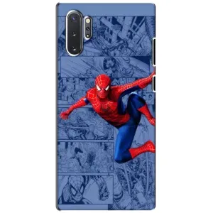 Силіконовий Чохол для Samsung Galaxy Note 10 Plus (Людина павук)