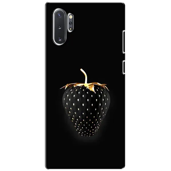 Чехол с рисунком «Чёрная клубника» для Samsung Galaxy Note 10 Plus Чехол с рисунком «Чёрная клубника» для Samsung Galaxy Note 10 Plus