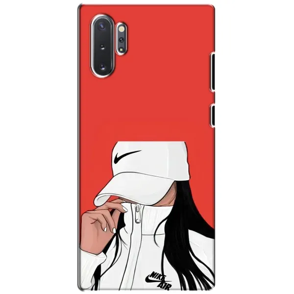 Чехол с рисунком «Девушка Nike» для Samsung Galaxy Note 10 Plus Чехол с рисунком «Девушка Nike» для Samsung Galaxy Note 10 Plus