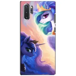 Чехол Unicorn на Samsung Galaxy Note 10 Plus (Единорожки на тучках)