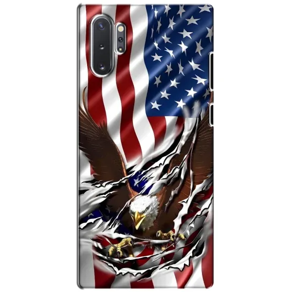 Чохол з малюнком «Прапор USA» для Samsung Galaxy Note 10 Plus Чохол з малюнком «Прапор USA» для Samsung Galaxy Note 10 Plus