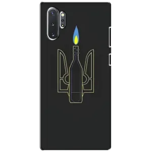 Чехол с картинкой (Патриотический ГЕРБ) на Samsung Galaxy Note 10 Plus (Герб - Молотова)
