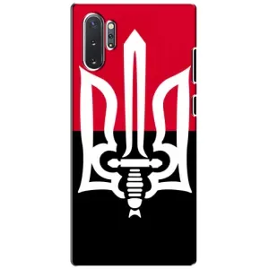 Чохли УПА (Червоно-Чорний) на Samsung Galaxy Note 10 Plus (Герб України)