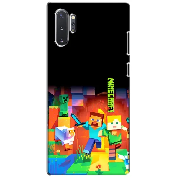 Чехол с рисунком «Герой Майнкрафт» для Samsung Galaxy Note 10 Plus