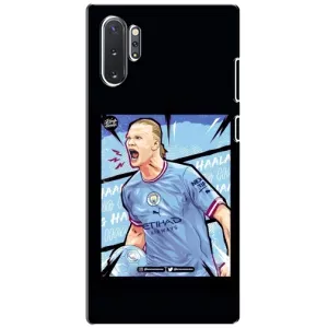 Чехлы с принтом для Samsung Galaxy Note 10 Plus Футболист (гол Эрлинг Холланд)