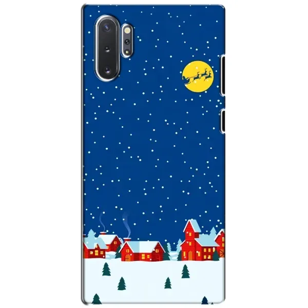 Чехол с рисунком «Город в снегу» для Samsung Galaxy Note 10 Plus Чехол с рисунком «Город в снегу» для Samsung Galaxy Note 10 Plus