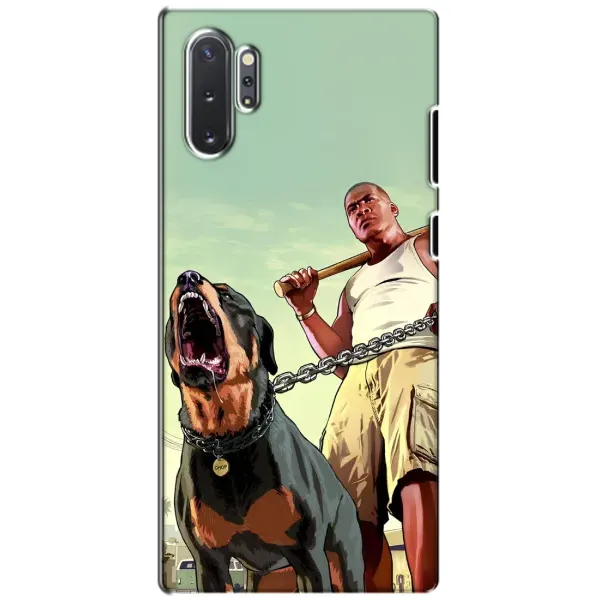 Чехол с рисунком «GTA» для Samsung Galaxy Note 10 Plus