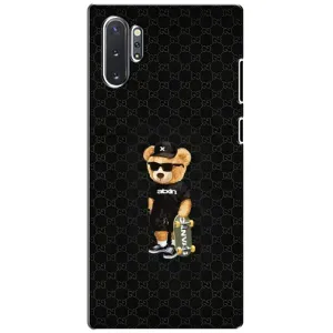 Чехлы Мишка Тедди для Самсунг Нот 10 Плюс (GUCCI Teddy)