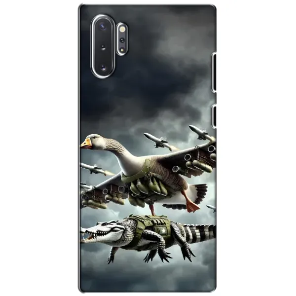 Чехол с рисунком «Гусини и крокодило» для Samsung Galaxy Note 10 Plus Чехол с рисунком «Гусини и крокодило» для Samsung Galaxy Note 10 Plus