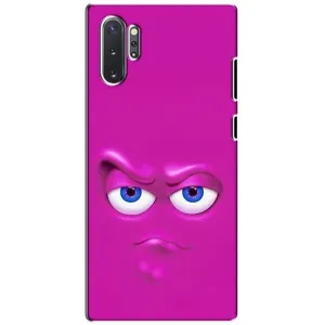 Силиконовые Чехлы (смешные стикеры) для Samsung Galaxy Note 10 Plus (Хитрая мордочка)