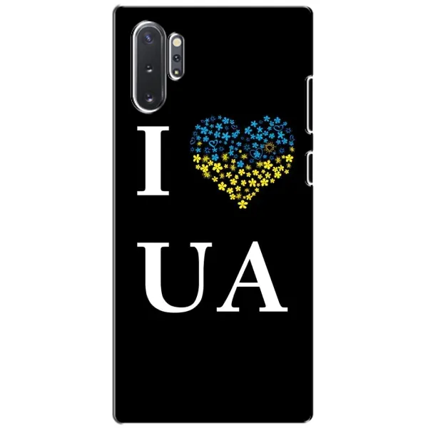 Чехол с рисунком «I Love UA» для Samsung Galaxy Note 10 Plus Чехол с рисунком «I Love UA» для Samsung Galaxy Note 10 Plus