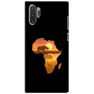 Летний Чехол на Samsung Galaxy Note 10 Plus (Карта)