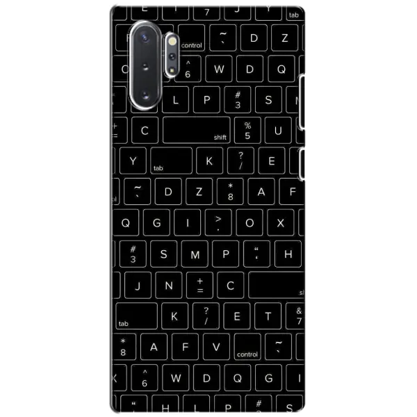 Чехол с рисунком «Клавиатура» для Samsung Galaxy Note 10 Plus Чехол с рисунком «Клавиатура» для Samsung Galaxy Note 10 Plus
